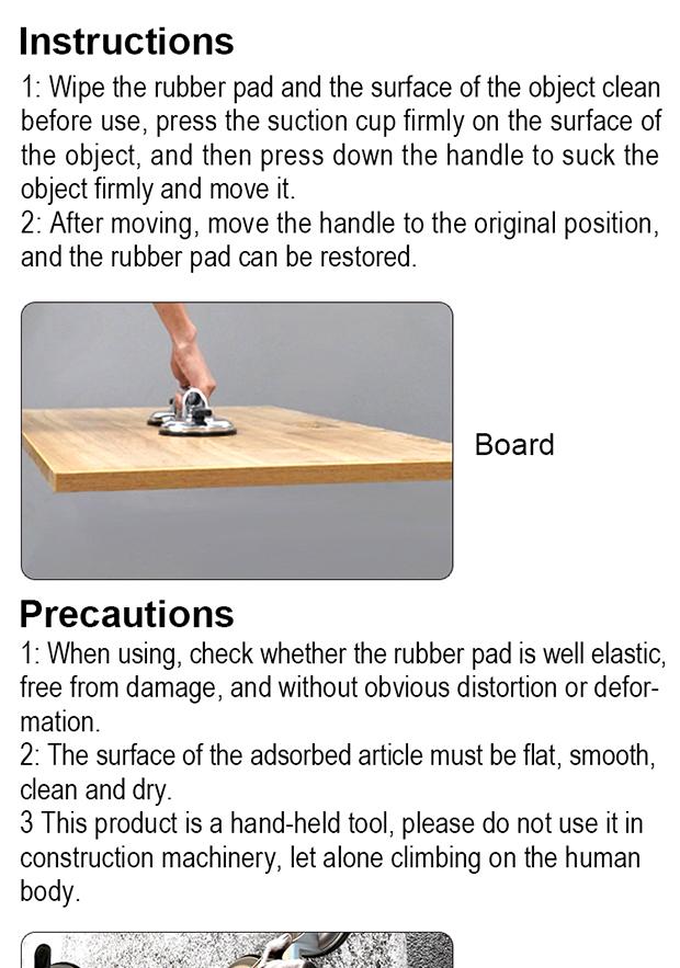 Single Head Suction Lifter