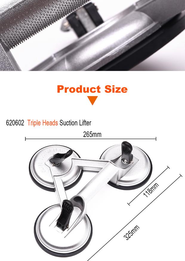 Triple Heads Suction Lifter
