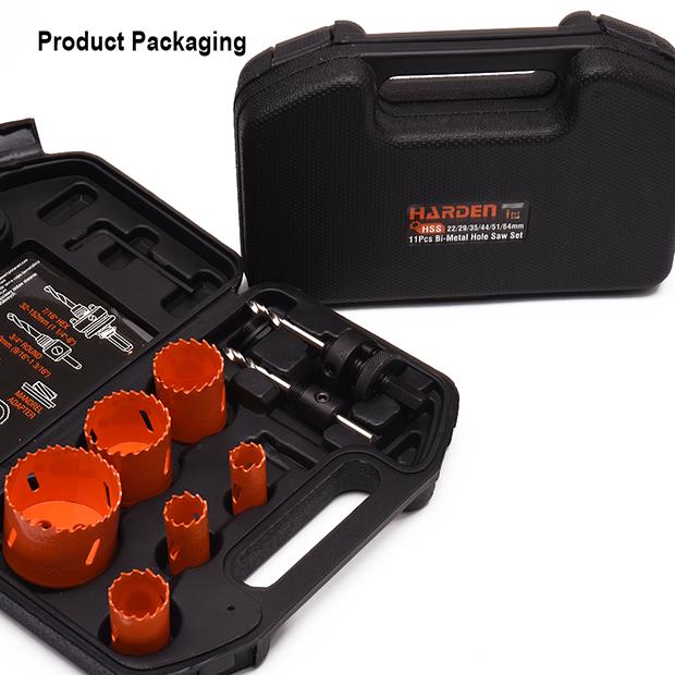 10Pcs HSS Bi-Metal Hole Saw Set