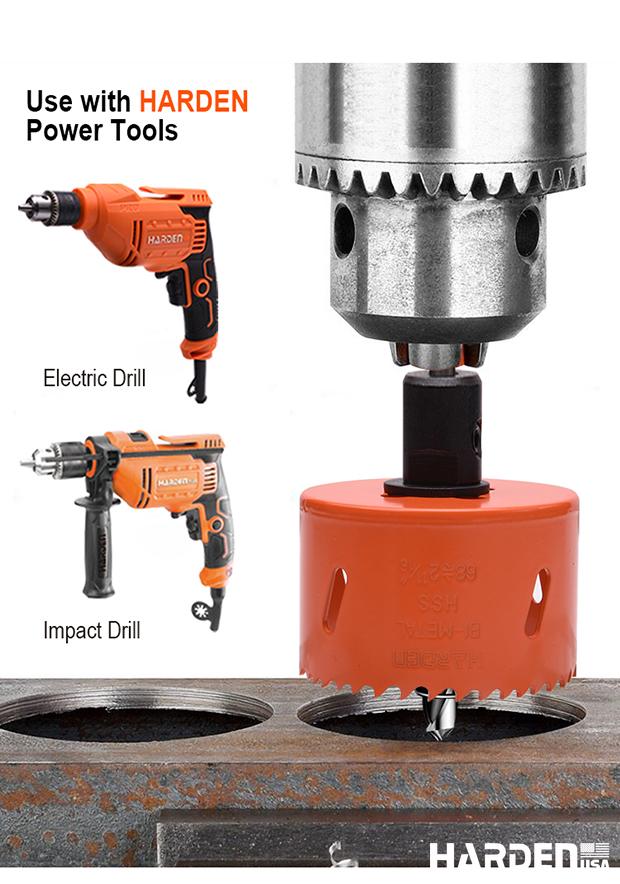 10Pcs HSS Bi-Metal Hole Saw Set