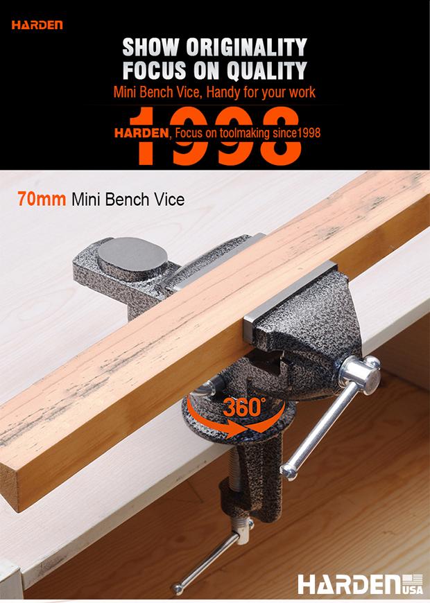 70mm Mini Bench Vice