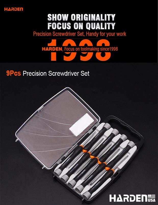 9Pcs CR-V Precision Screwdriver Set
