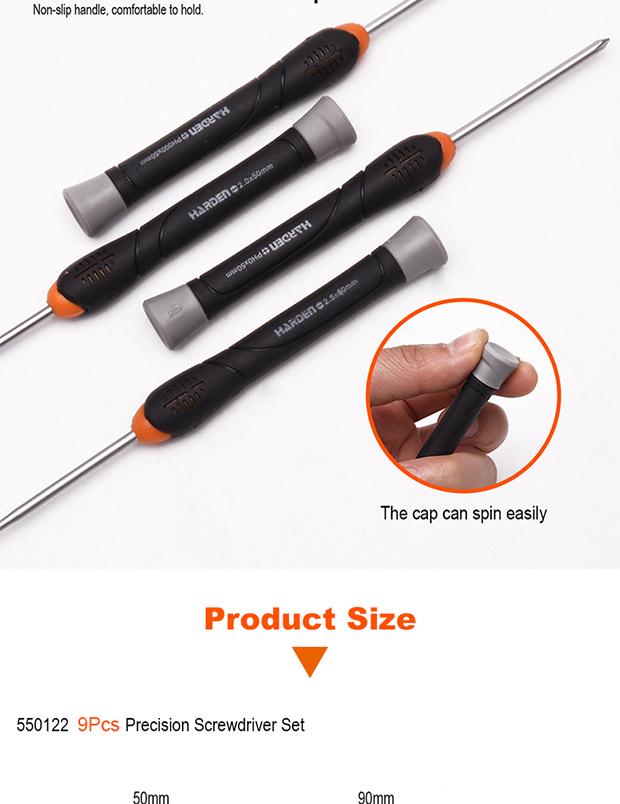 9Pcs CR-V Precision Screwdriver Set