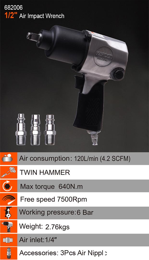 1/2" Air Impact Wrench