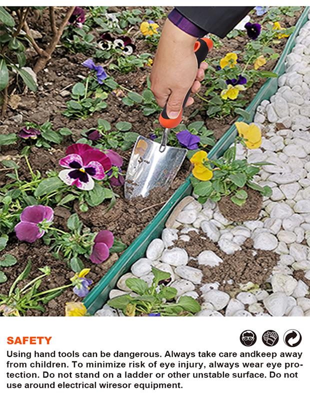 310mm stainless Combination Hoe & Fork