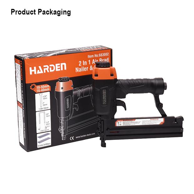 2 In 1 Air Brad Nailer & Stapler