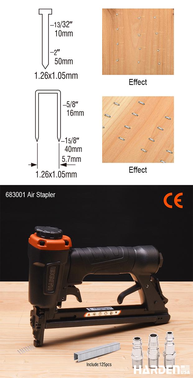 2 In 1 Air Brad Nailer & Stapler
