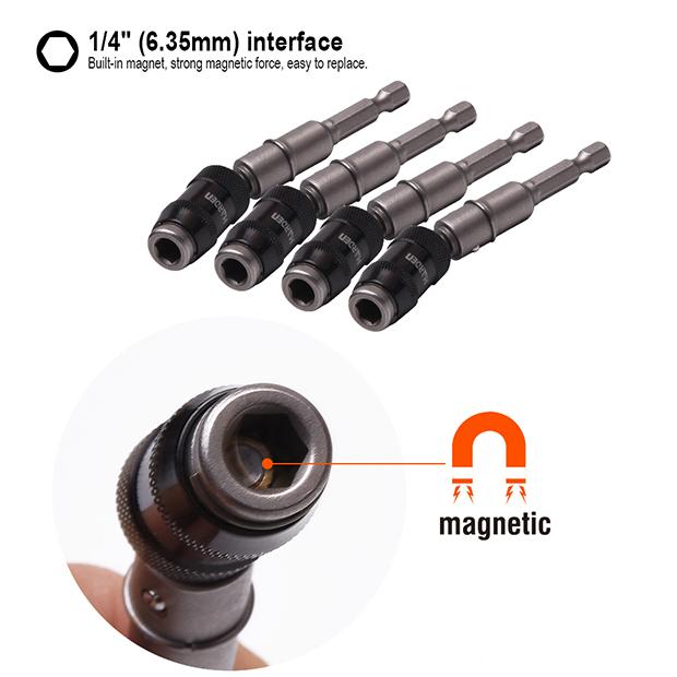 1/4"x90mm Universal Joint Screwdriver Bit Holder