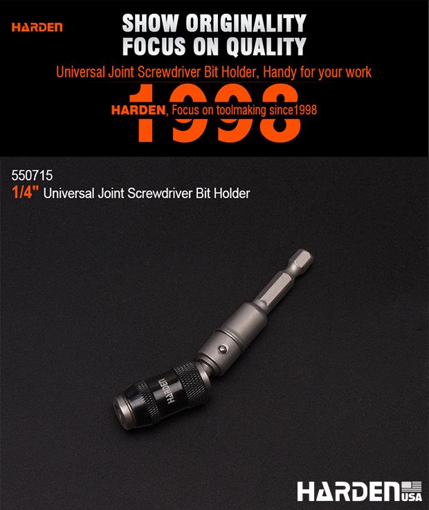 1/4"x90mm Universal Joint Screwdriver Bit Holder
