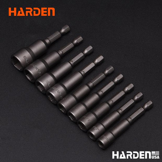 9Pcs Inch Magnetic Nut Drivers Set