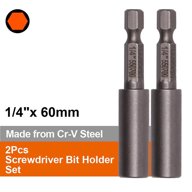 2Pcs Screwdriver Bit Holder Set