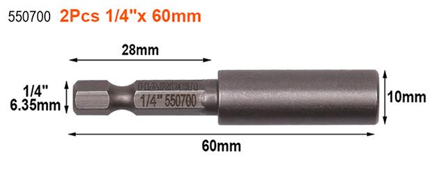 2Pcs Screwdriver Bit Holder Set