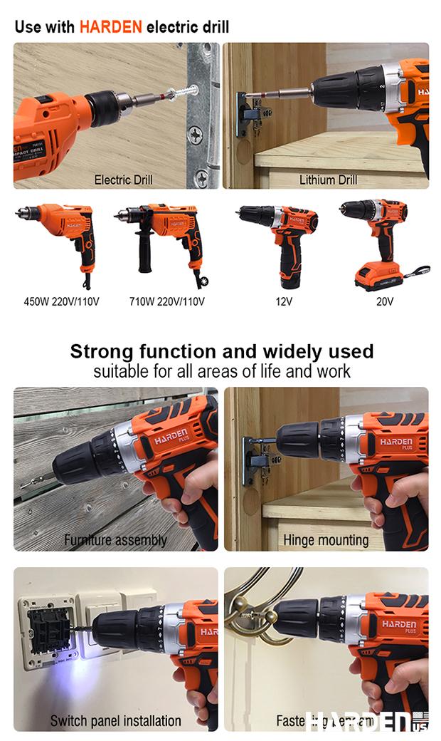 2Pcs Screwdriver Bit Holder Set