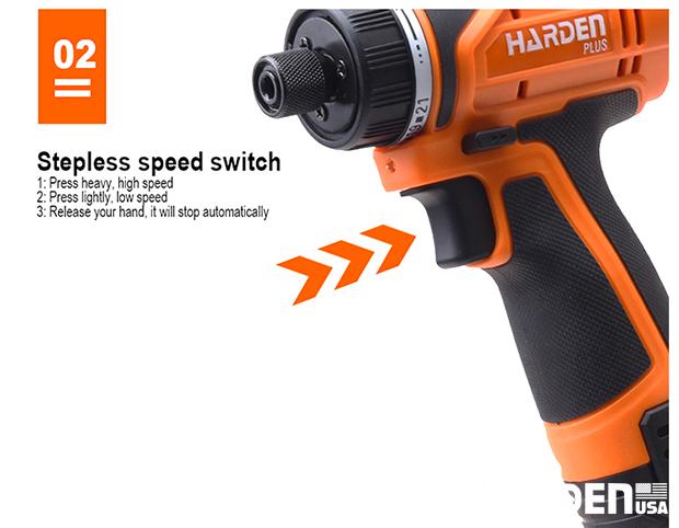 12V Cordless Screwdriver Drill