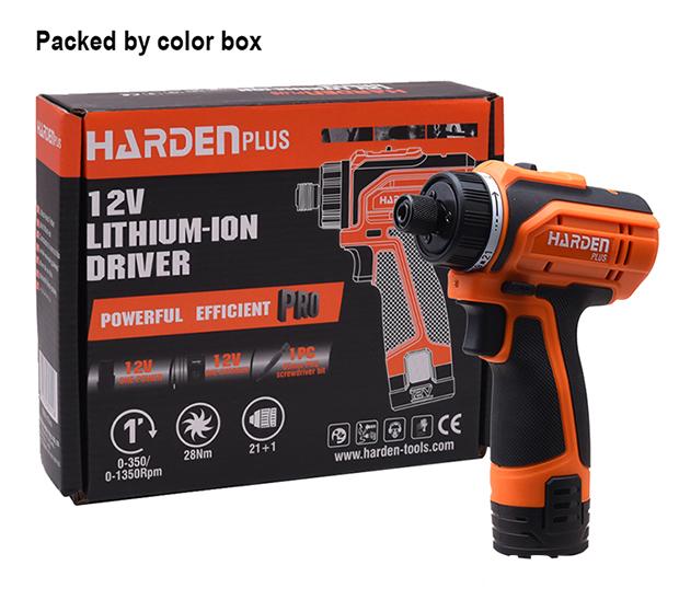 12V Cordless Screwdriver Drill