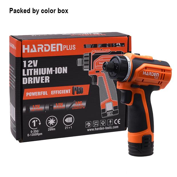 12V Cordless Screwdriver Drill