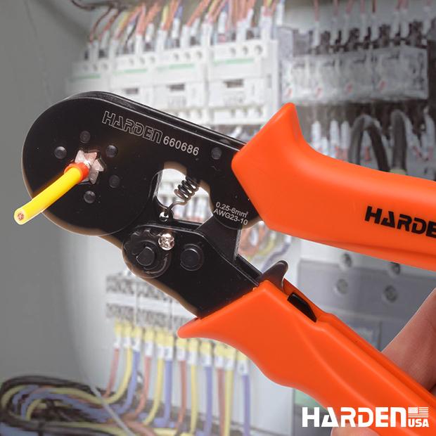 Hex Ratchet Crimping Plier