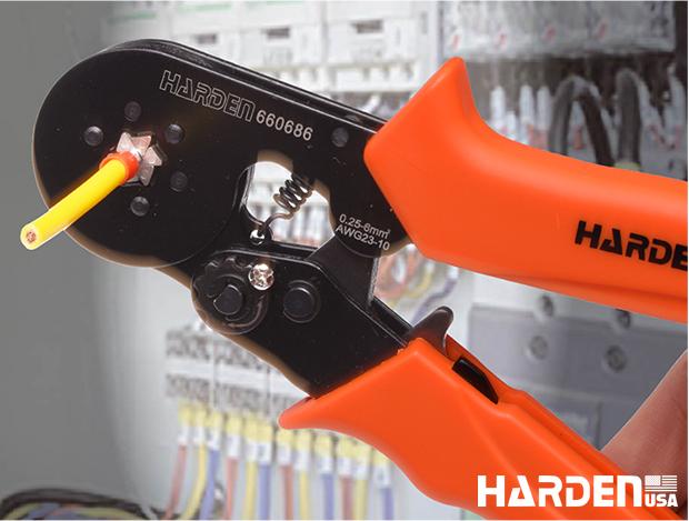 Hex Ratchet Crimping Plier