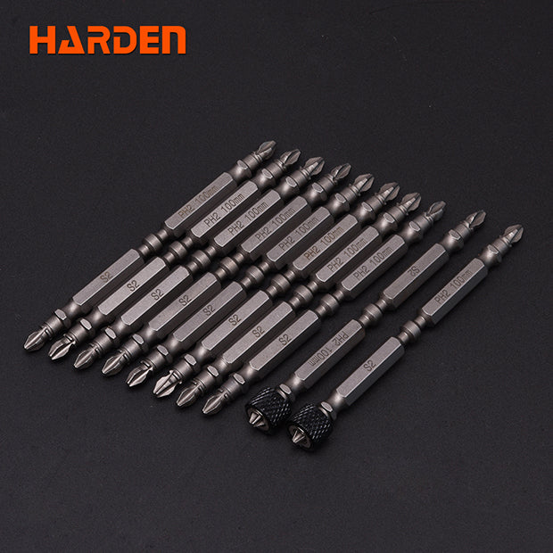 10Pcs PH2X100 S2 Screwdriver Bits Set