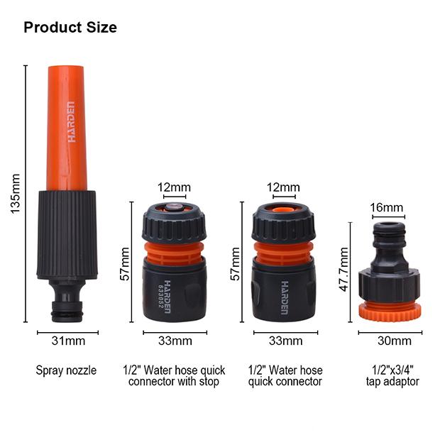 4Pcs Spray Nozzle Set