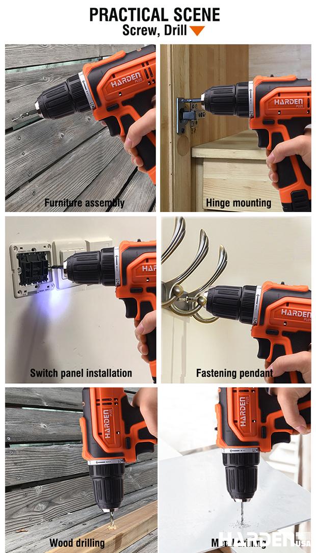 12V Cordless Drill (with nylon bag)
