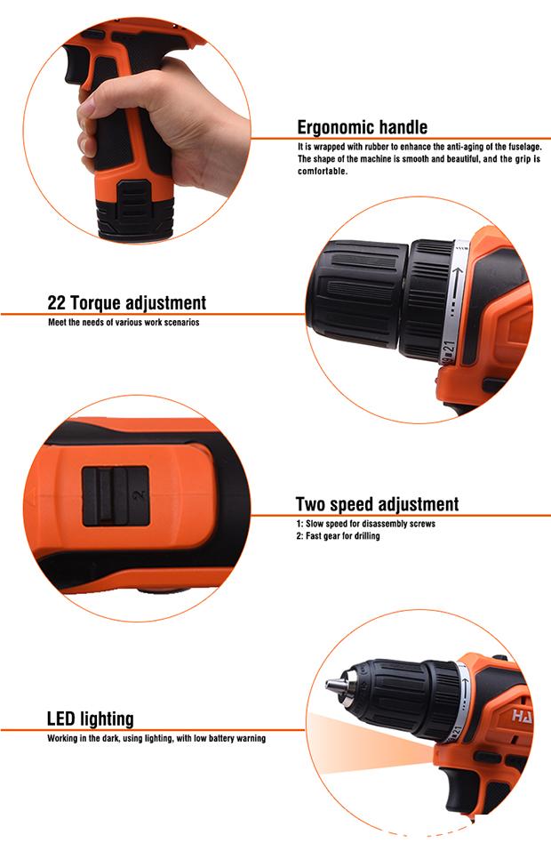 12V Cordless Drill (with nylon bag)