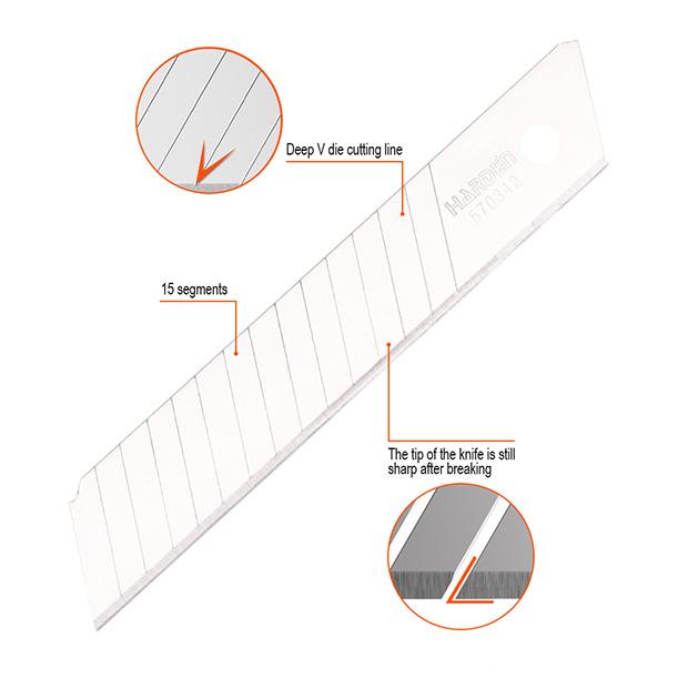 10Pcs 18x100mm Knife Blades