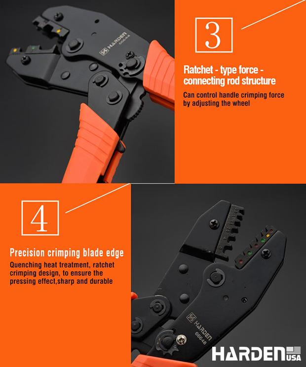 215mm Ratchet Crimping Plier