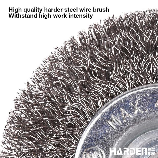 Cup Wire Brush With Nut