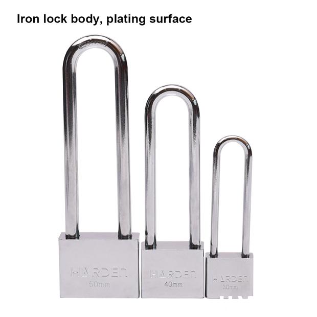 Safety iron padlock