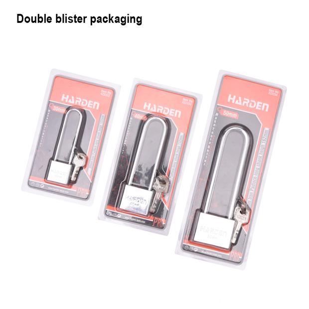 Safety iron padlock