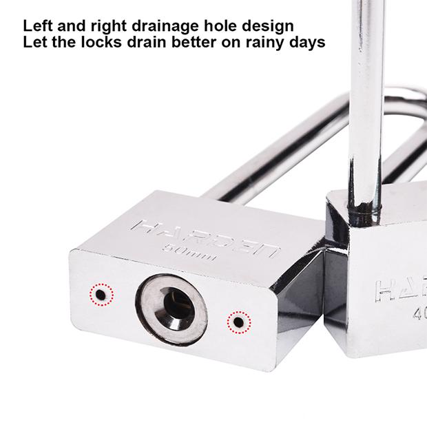 Safety iron padlock