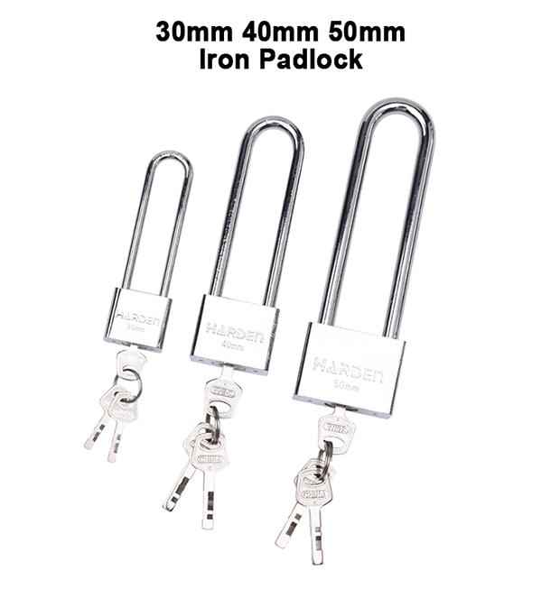 Safety iron padlock