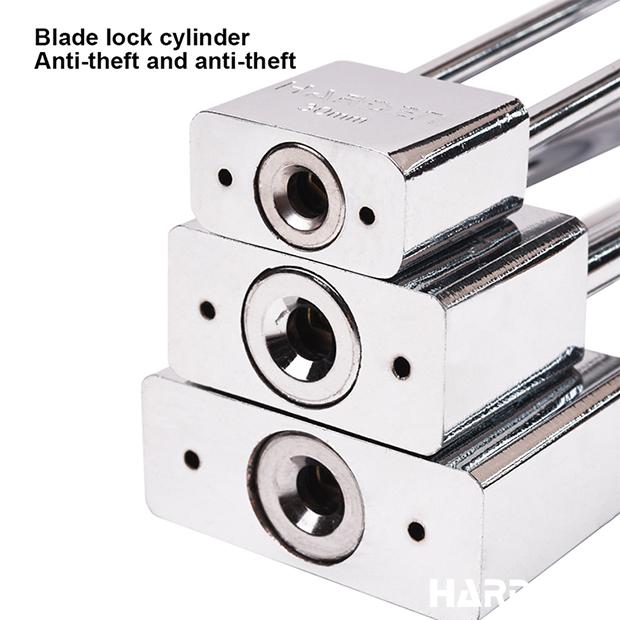 Safety iron padlock