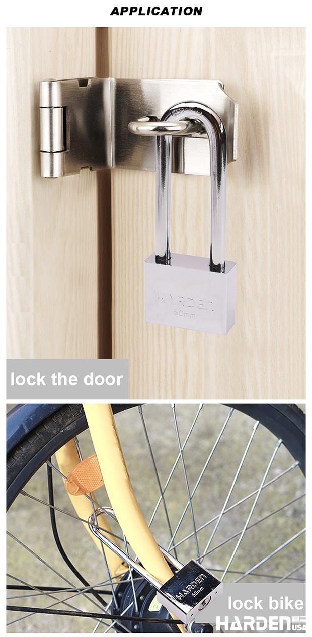 Safety iron padlock