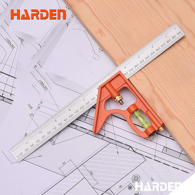 300mm Combination Square with Aluminium Base