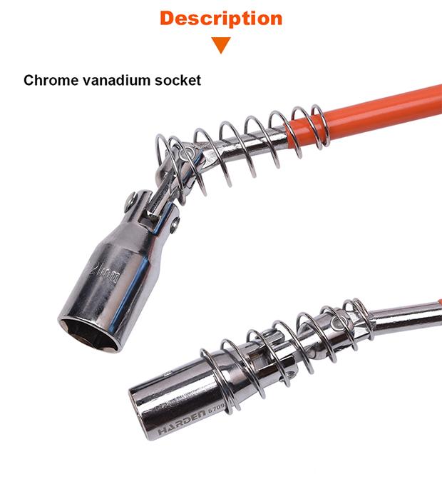 T universal Spark Plug Socket Wrench