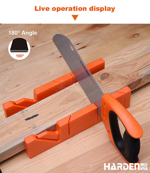 300x140x70mm Mitre Box With Back Saw Set