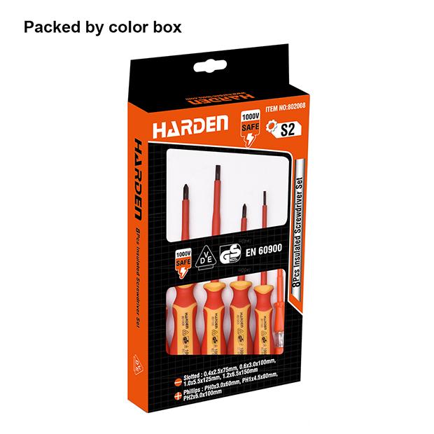 8Pcs Insulated Screwdrivers Set