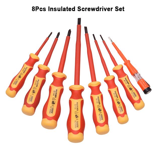 8Pcs Insulated Screwdrivers Set