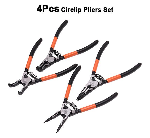 4Pcs Circlip Pliers Set
