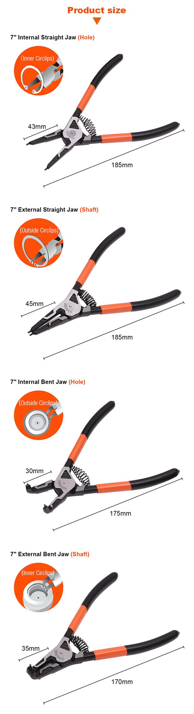4Pcs Circlip Pliers Set