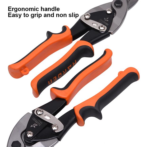 10" Aviation Snips Straight Head