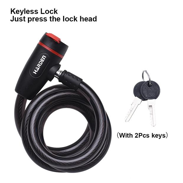 φ12mmx1m Bicycle Lock