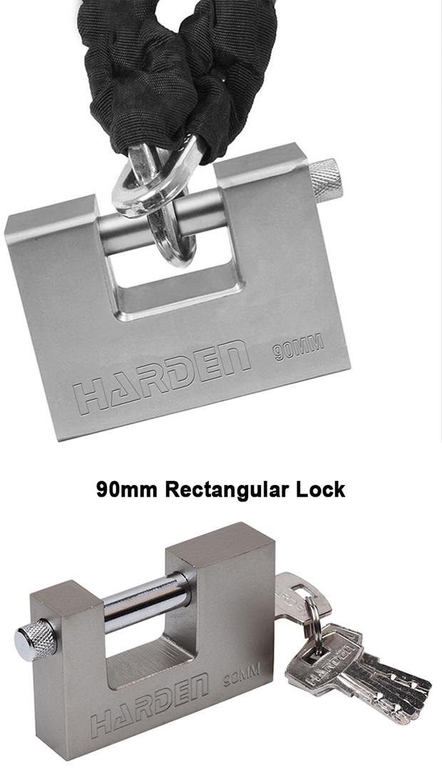 90mm Rectangular Lock