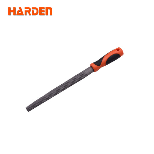 8" Half Round Wood File With Soft Handle